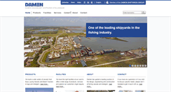 Desktop Screenshot of maaskant-shipyards.nl