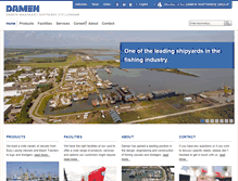 Tablet Screenshot of maaskant-shipyards.nl